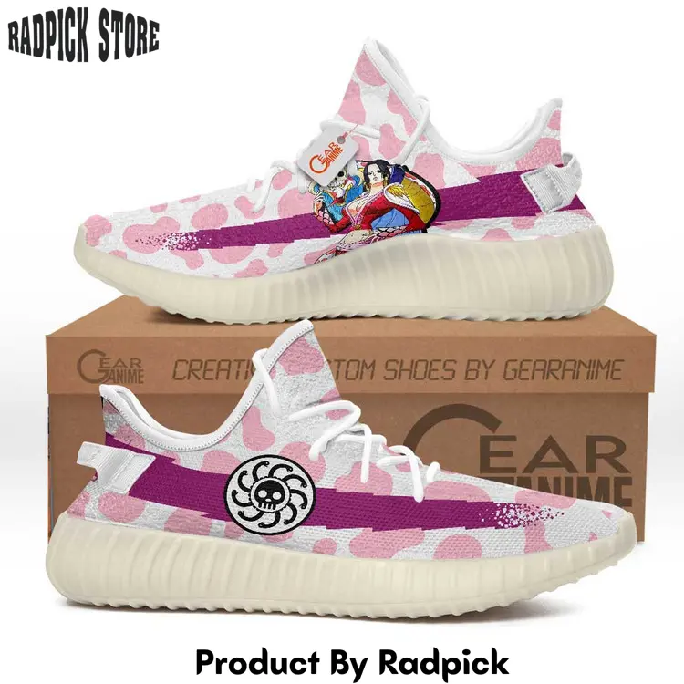 Boa hancock symbol yeezy shoes anime sneakers  rp202020